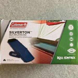 Coleman Silverton Self Inflating Sleeping Pad for Outdoor Tent Camping. Like New